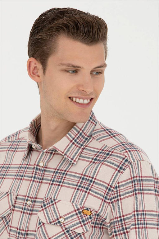 Мужская рубашка с длинным рукавом Stone - U.s. polo assn фото 9