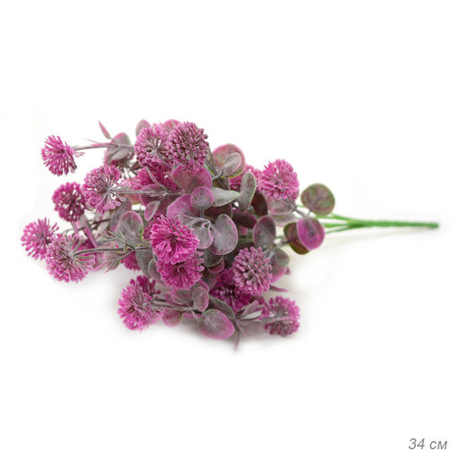 Цветок искусственный 34 см Репейник арт. NA55-31 (681110) - Полимербыт фото 5