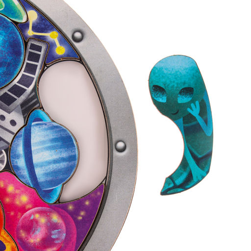 Головоломка «Полёт в космос», 25 деталей