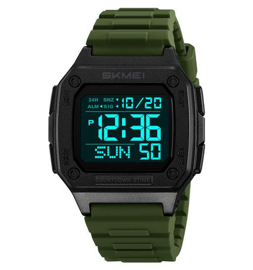 Часы наручные Skmei мужские электронные спортивные 2456green