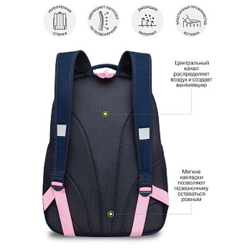 RG-663-13 Рюкзак школьный с обвесом - Grizzly фото 15