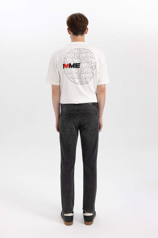 Pedro Slim Fit Джинсовые брюки узкого кроя с нормальной талией и узкими штанинами - Defacto фото 7