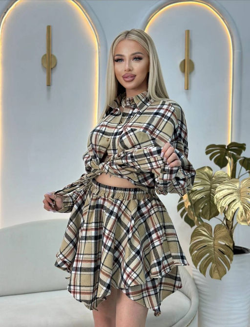 Костюм (рубашка+юбка) - Ksa фото 13