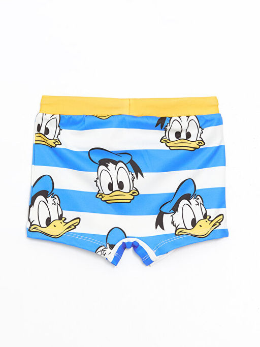 UV Korumal? Beli Lastikli Duffy Duck Bask?l? Erkek Bebek Deniz ?ortu - Waikiki фото 2
