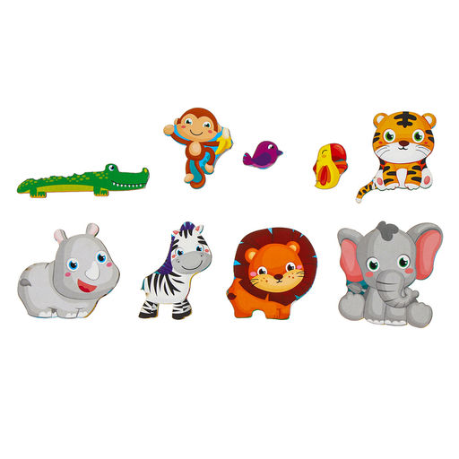 Рамка - вкладыш «Африка», 11 деталей, 30×10 см