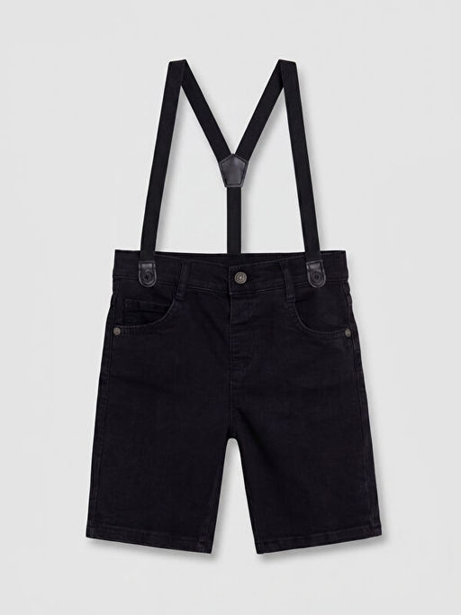 Pantolon Ask?l? Erkek ?ocuk Jean ?ort