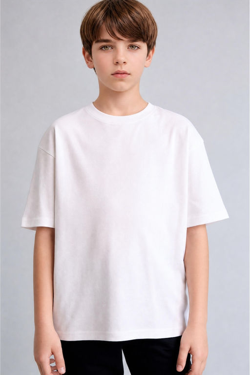 %100 Pamuk Oversize Ti__rt Erkek _ocuk
