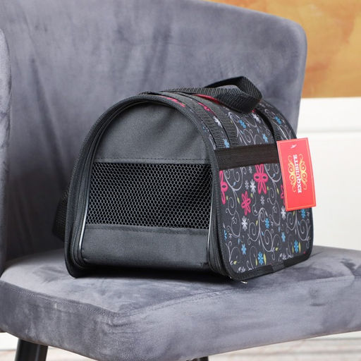 Сумка - переноска для животных, 31 х 20,5 х 22, микс цветов - Пижон фото 12