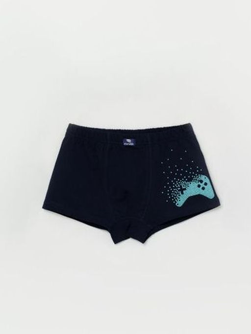 CRB wear/CWJB 10075-41 Трусы-боксеры для мальчика, темно-синий/Ex.Cherubino  фото 3
