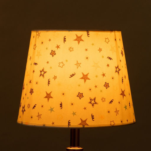 Абажур для светильника универсальный BayerLux «Звезды», Е27/Е14, 24×24×19 см