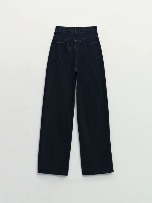 Джинсы wide leg с высокой посадкой / Zarina фото 6