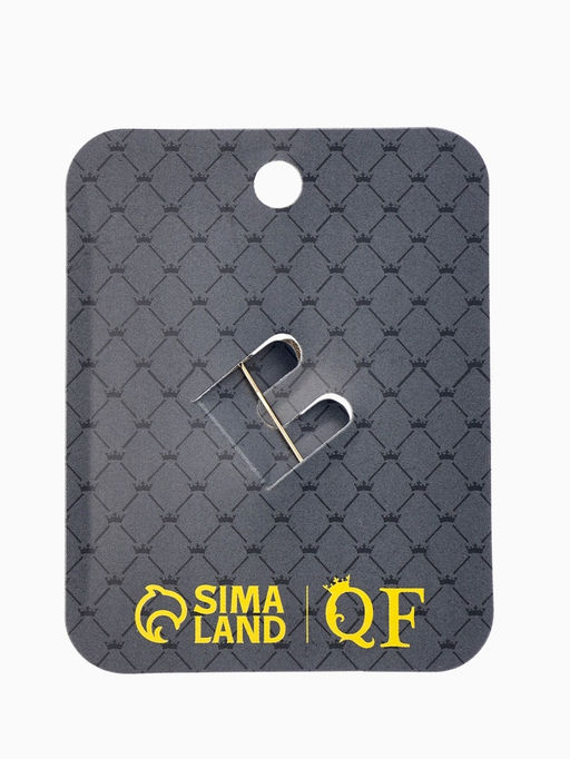 Брошь "Стрекоза" искристая, цвет сине-голубой в золоте