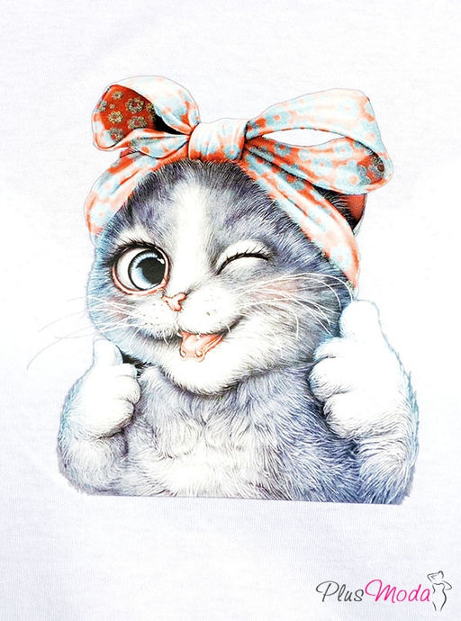 Футболка Модель №914 размеры 44-84 - Plusmoda фото 4