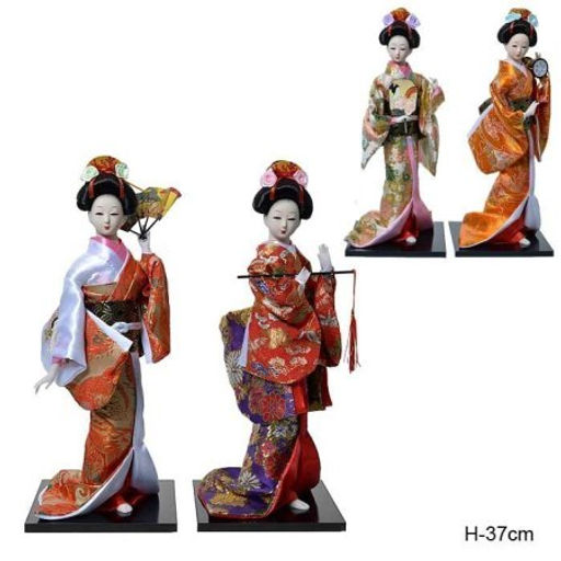 Сувенир коллекционный Гейша 37 см / 14# /уп 18/ - Галеонтрейд фото 5