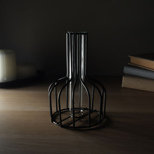 Цена за 1 шт. Ваза для цветов 15х10 см / WC-1031 /уп 60/ - Галеонтрейд фото 4