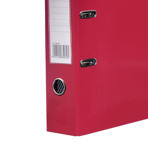 Пaпкa-регистратор А4 75мм Calligrata ламинированная, светлая вишня  фото 3