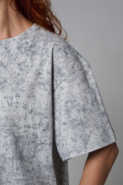 14502 футболка женская оверсайз