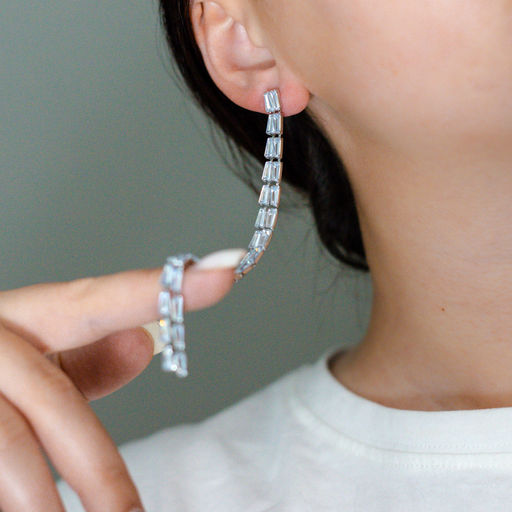 Серьги Арт. 3-3184-W - MyGemma фото 2