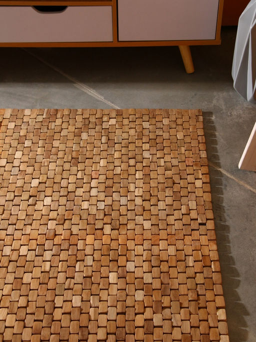 Коврик из тикового дерева, 100600.7 см - Simaland фото 3