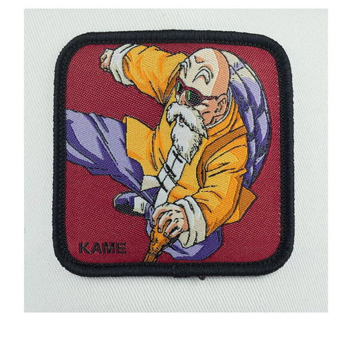 Бейсболка CAPSLAB арт. CL/DBZ2/1/KAM7 Dragon Ball Kame (белый / бордовый)  фото 3