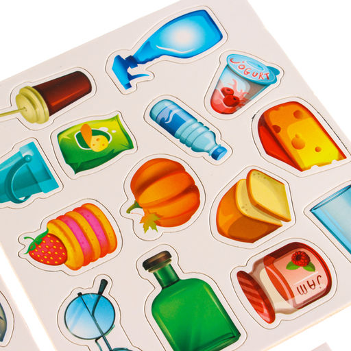 Сортер «Раздельный сбор мусора», 33 детали