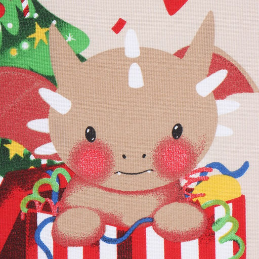 Полотенце Доляна Новогодние подарки 28х46 см, 100% хл, рогожка 164 г/м2  фото 3