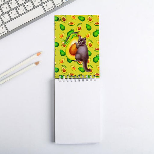 Скетчбук Sketchbook avocado А6, 80 л, 100 г/м - Artfox фото 3