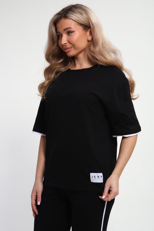 Футболка унисекс с обтачкой ФМЖ-01