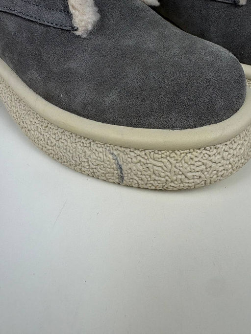 Ботинки 308.001be. серый замок замша уценка/шерсть