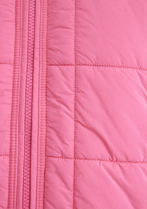 Dik Yaka Pembe Sisme Mont - Mavi фото 9
