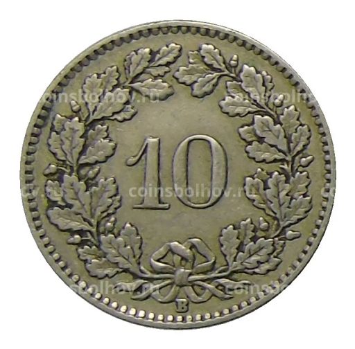 10 раппенов 1925 года Швейцария