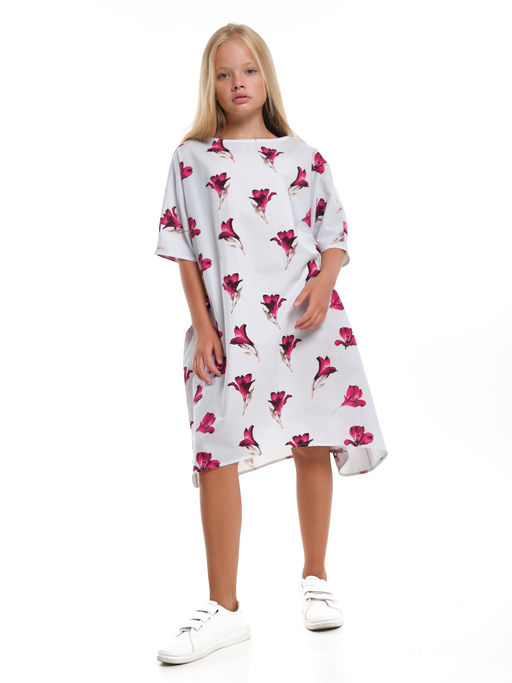 Платье Boho для девочки подростка UD 7931 гладиолусы - Mini maxi фото 3