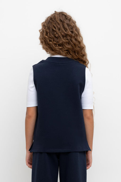 К 302490/индиго жилет для дев - Crockid фото 3