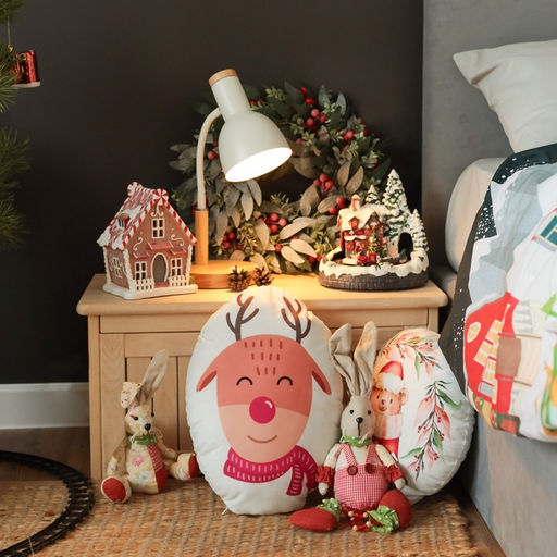Подушка декоративная новогодняя Этель. Christmas deer 28?37 см