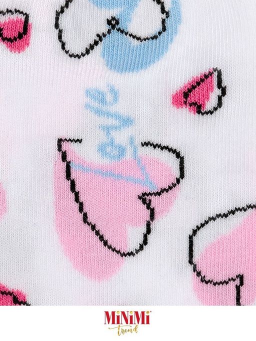 *НОВИНКА! MINI TREND 4212 носки женские (большие сердечки) - Minimi фото 3
