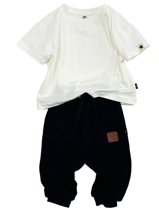 Брюки для мальчика 22-6819 черный - Mini maxi фото 4