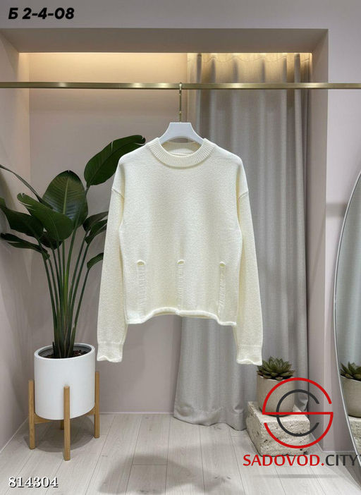 Джемпер женский с рваным эффектом - Bruno фото 5