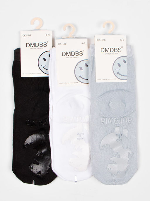 Носки детские 3 шт DMDBS с тормозами