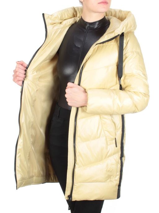 GWD202821 YELLOW Пальто зимнее облегченное ICEBEAR (150 гр. холлофайбер) - Fashion фото 7