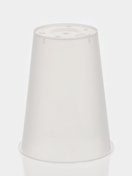 Стаканы одноразовые Bubble cup, набор 25 шт., 375 мл, d=9 см, h=10.4 см, пластик, матовые, прозрачные