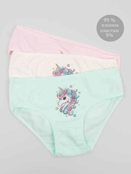 Трусы для девочки 3 шт Donella