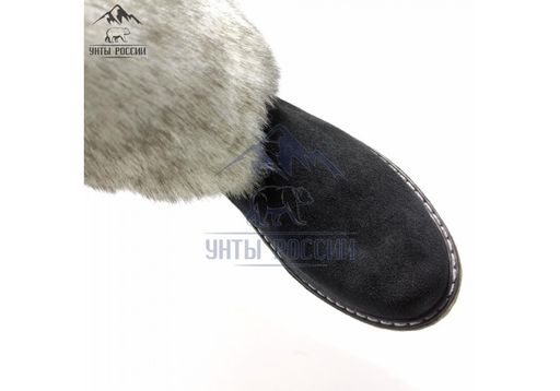 сапоги унты Песец, натуральная замша, натуральная овчина, войлочная подошва - Мирунт фото 7