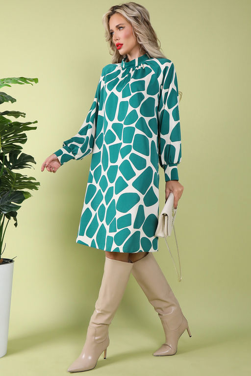 Платье В моем вкусе (изумруд) - Эльза фото 13