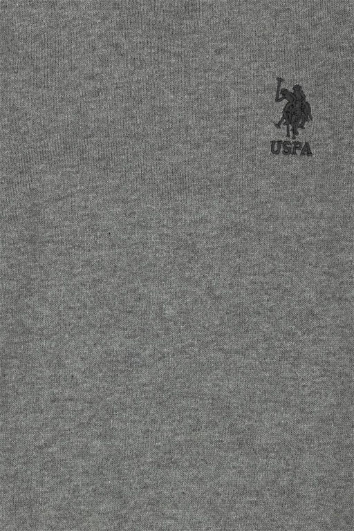 Серый меланжевый базовый свитер для мальчика - U.s. polo assn фото 6