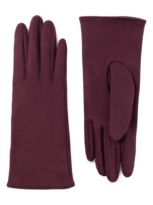 Перчатки жен флис LB-CP-137 plum