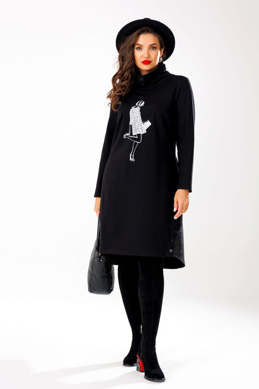 Комбинезон AGATTI 5645 Черный  фото 271