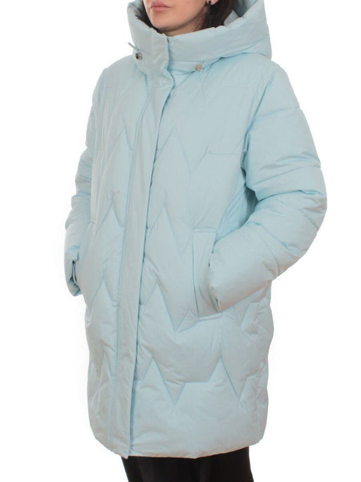 2404 LT. BLUE Куртка зимняя женская (200 гр. холлофайбер)