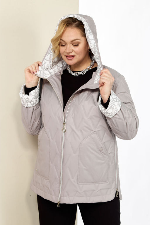 Куртка SHETTI 2183 пудра фото 3