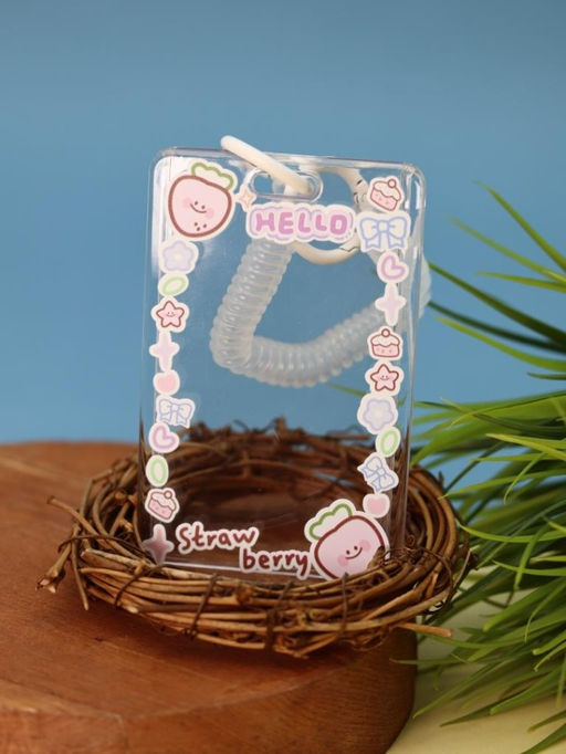 Футляр для карт "Hello strawberry"