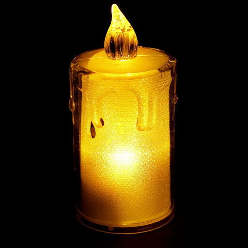 Цена за 24 шт. Свеча светодиодная Вдохновение, горит жёлтым - Simaland фото 3